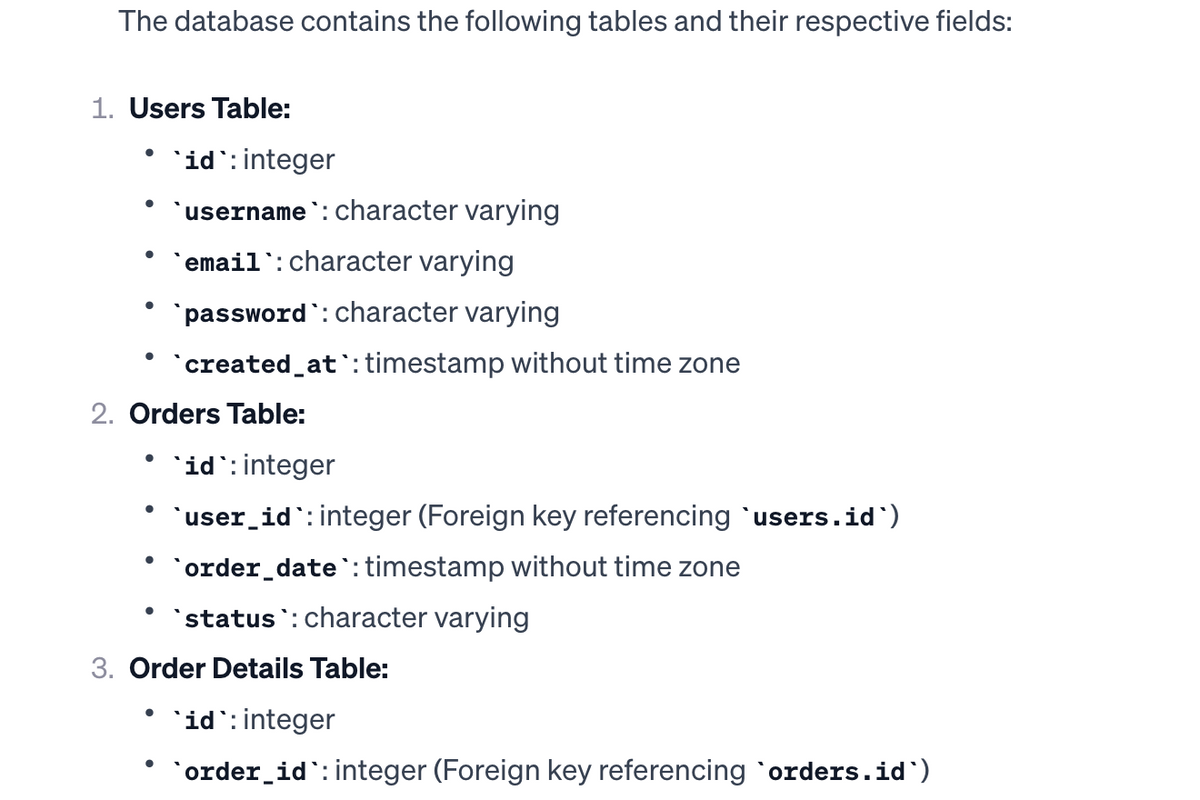 无需编写 SQL，在 ChatGPT 中与你的数据库对话